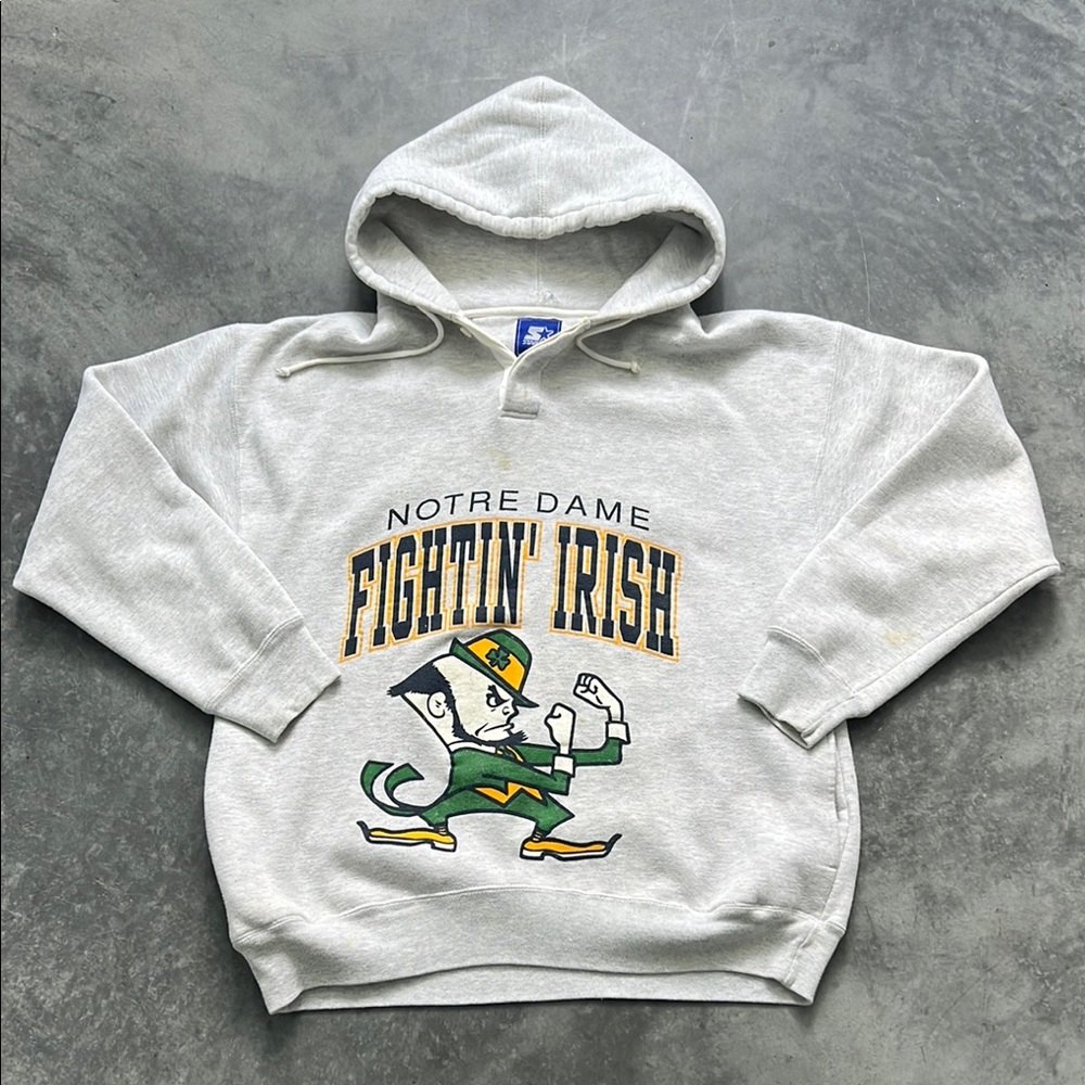 Notre Dame Fighting Irish Gray Hoodie